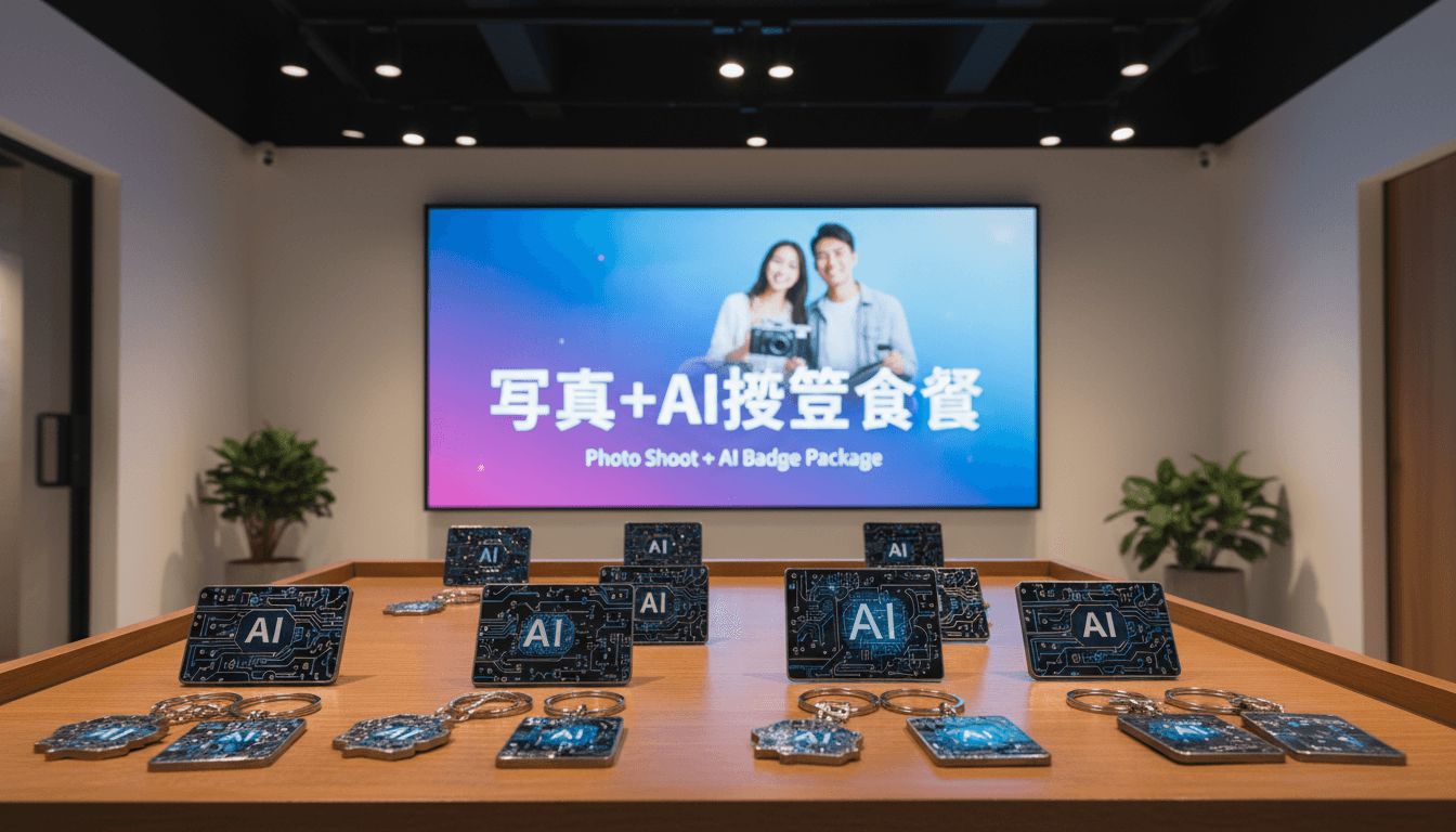 爱定智携手南头古城摄影馆，推出“写真+AI徽章”套餐