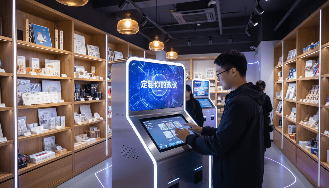 文创店引入AI定制设备：三种合作模式让文创定制即时变现