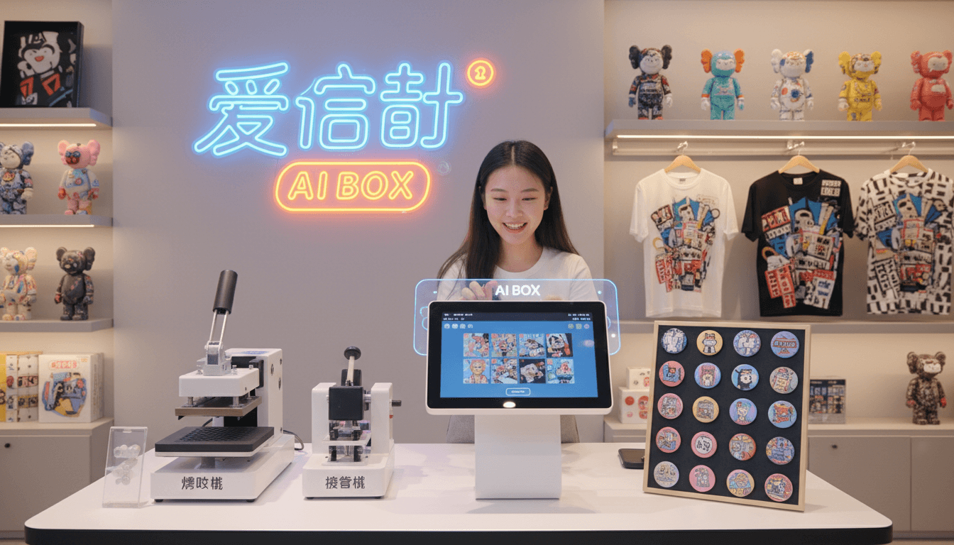 爱定智发布潮玩店专属AI文创定制方案，助力线下门店打造差异化体验