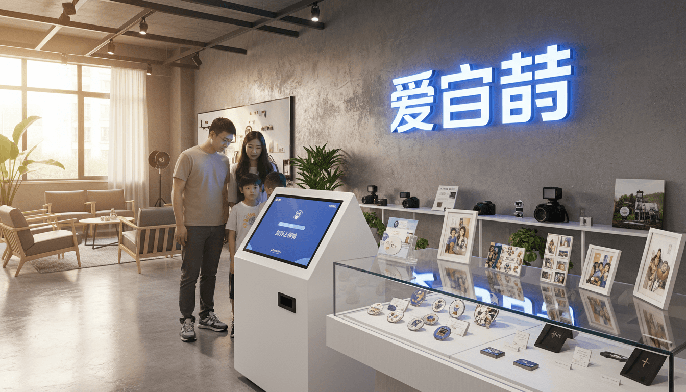 爱定智AI文创定制设备入驻多家摄影馆，开启“拍照+即时文创”新模式