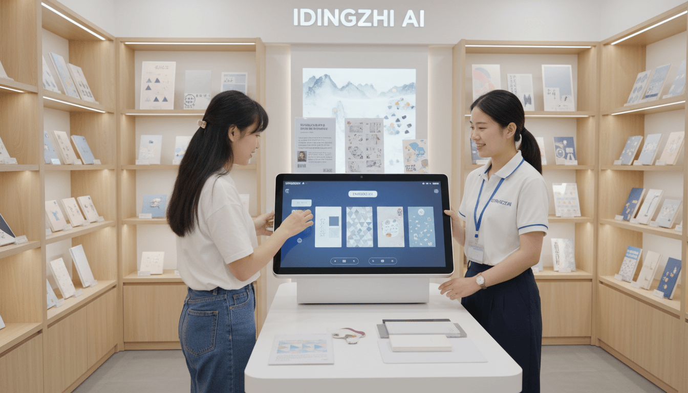 爱定智AI文创设备助力文具店转型升级，开启笔记本定制新业态