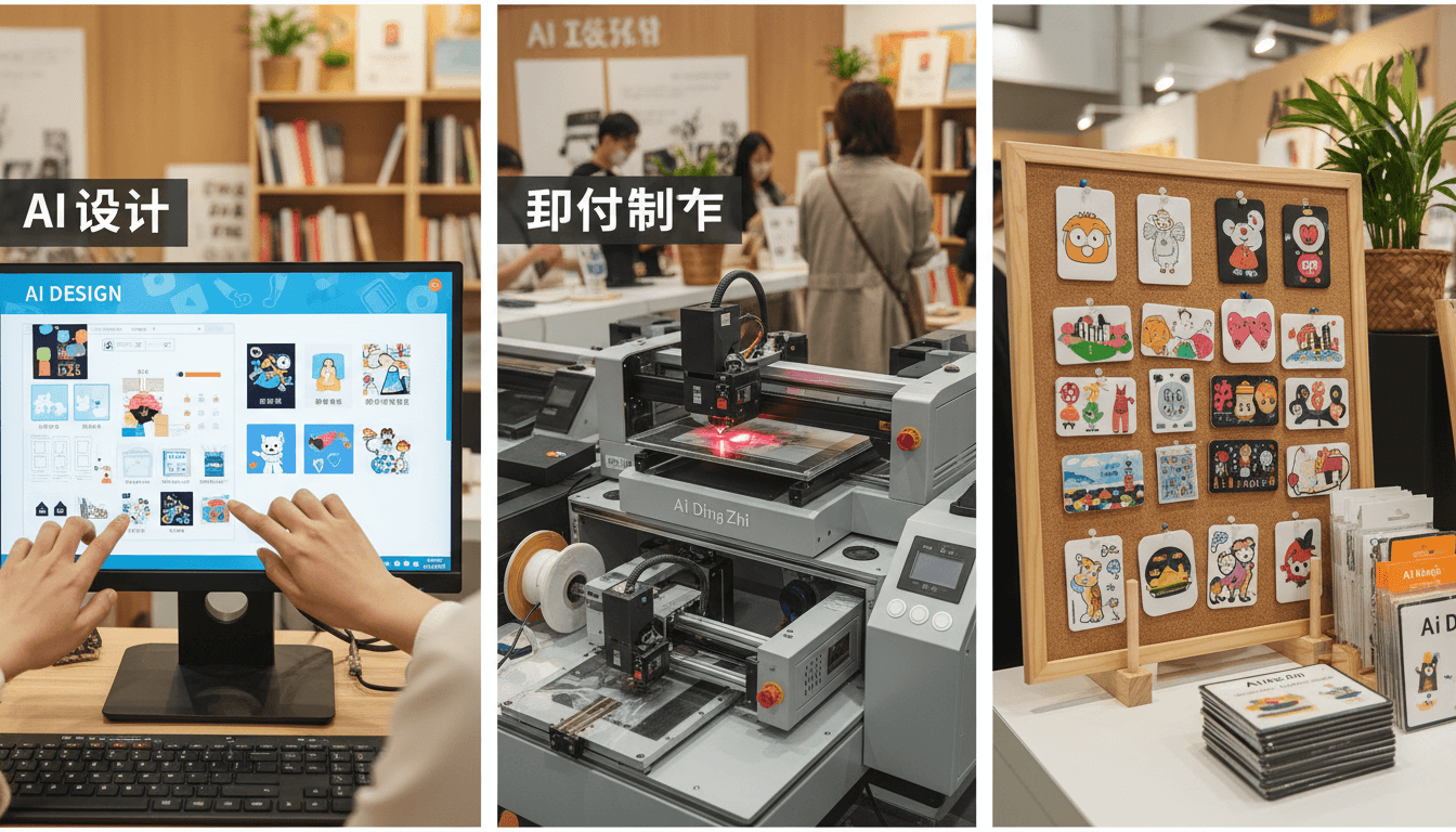 爱定智推出亚克力冰箱贴定制新方案，助力文创即时变现