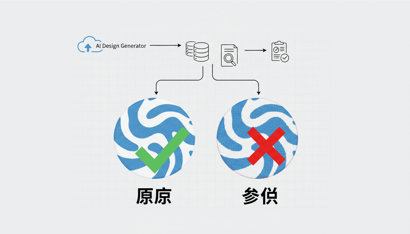 AI设计如何避免冰箱贴文创抄袭?爱定智的原创性保障策略