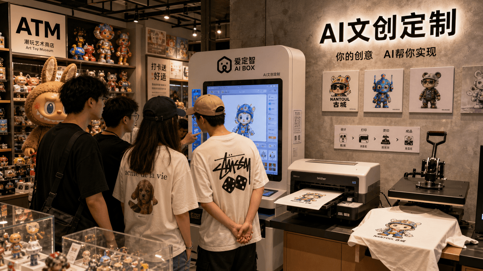 深圳南头古城ATM潮玩店