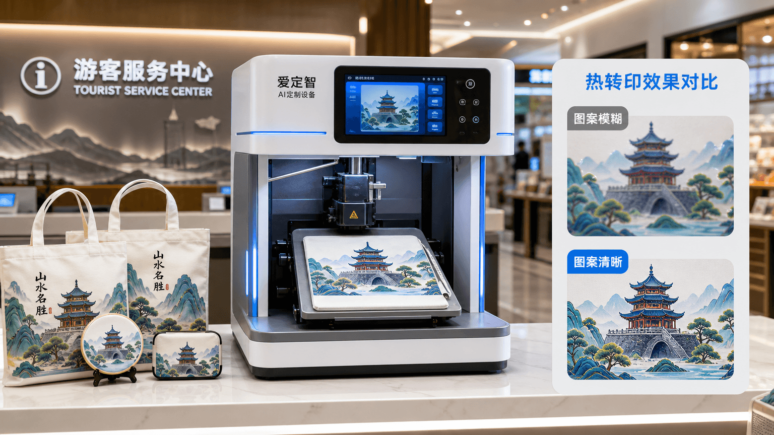 AI定制产品图案模糊掉色,退款补做标准应该与普通商品相同吗?