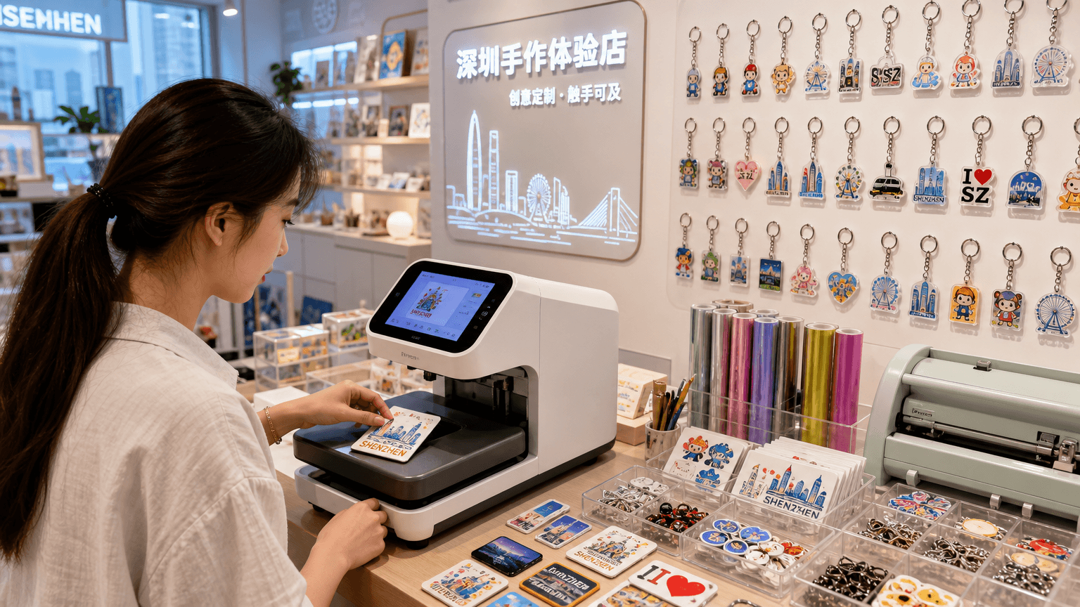 爱定智深圳手作体验店