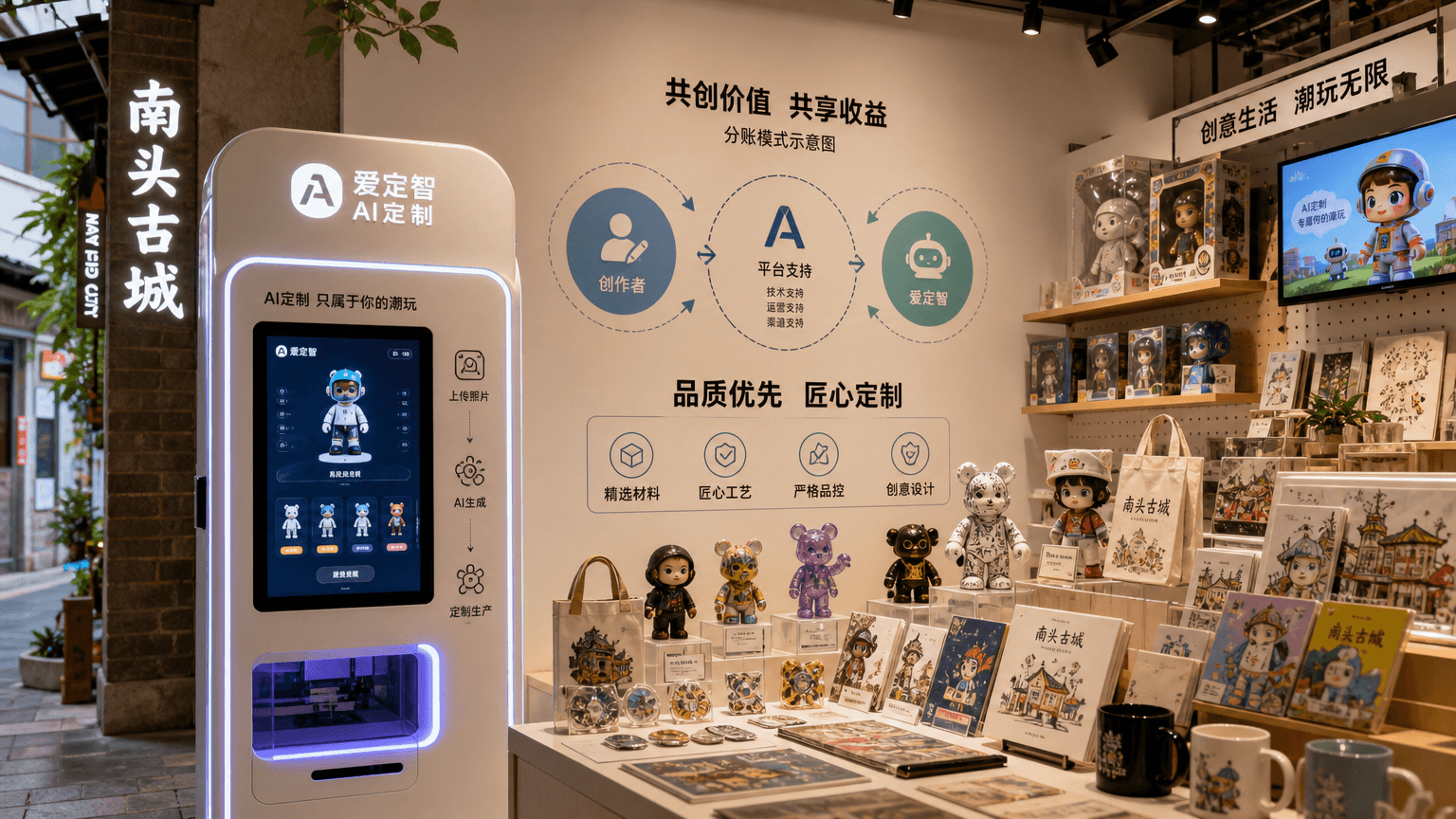 南头古城ATM潮玩店