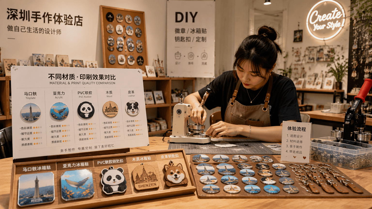深圳手作体验店
