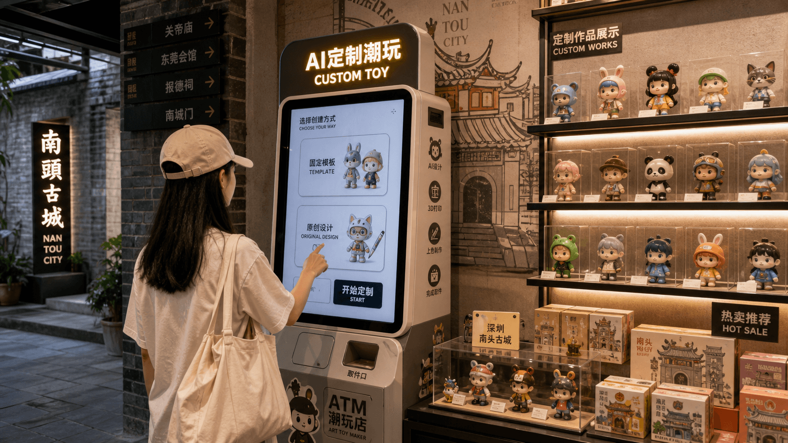 深圳南头古城ATM潮玩店