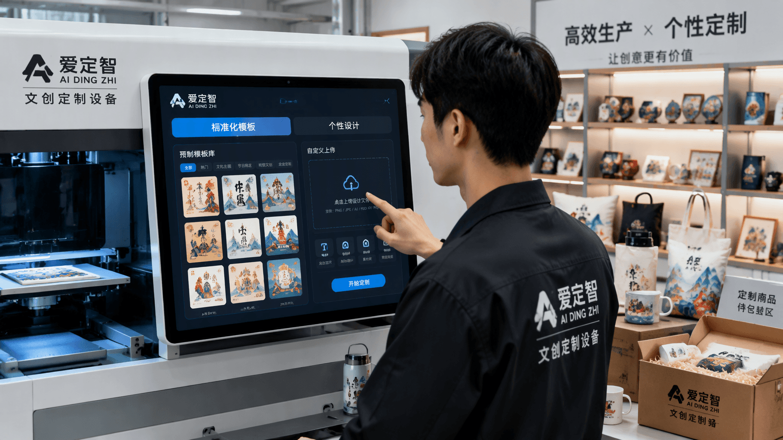 从爆款模板到深度定制:爱定智文创设备如何平衡效率与个性设计