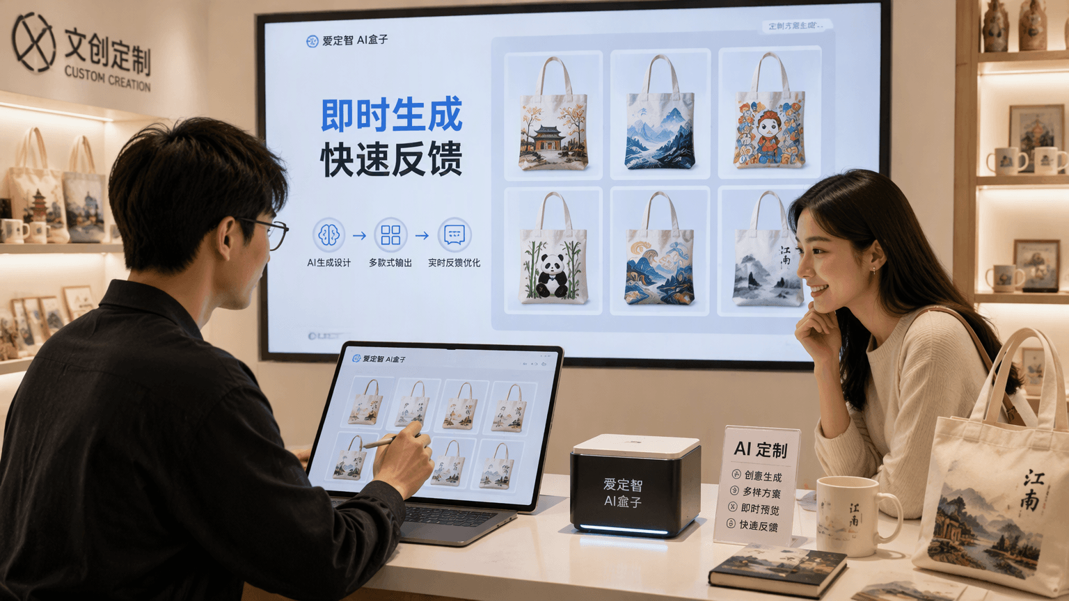 行业动态：AI文创定制领域如何破解顾客对生成款式不满意导致的效率瓶颈