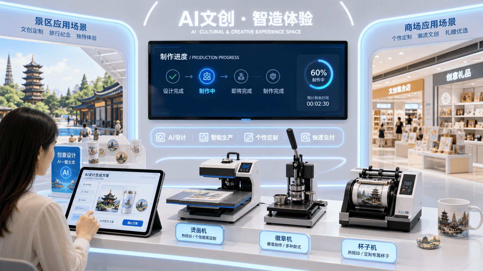 未来AI文创功能升级方向:从AI生成设计到现场交付的体验优化方案