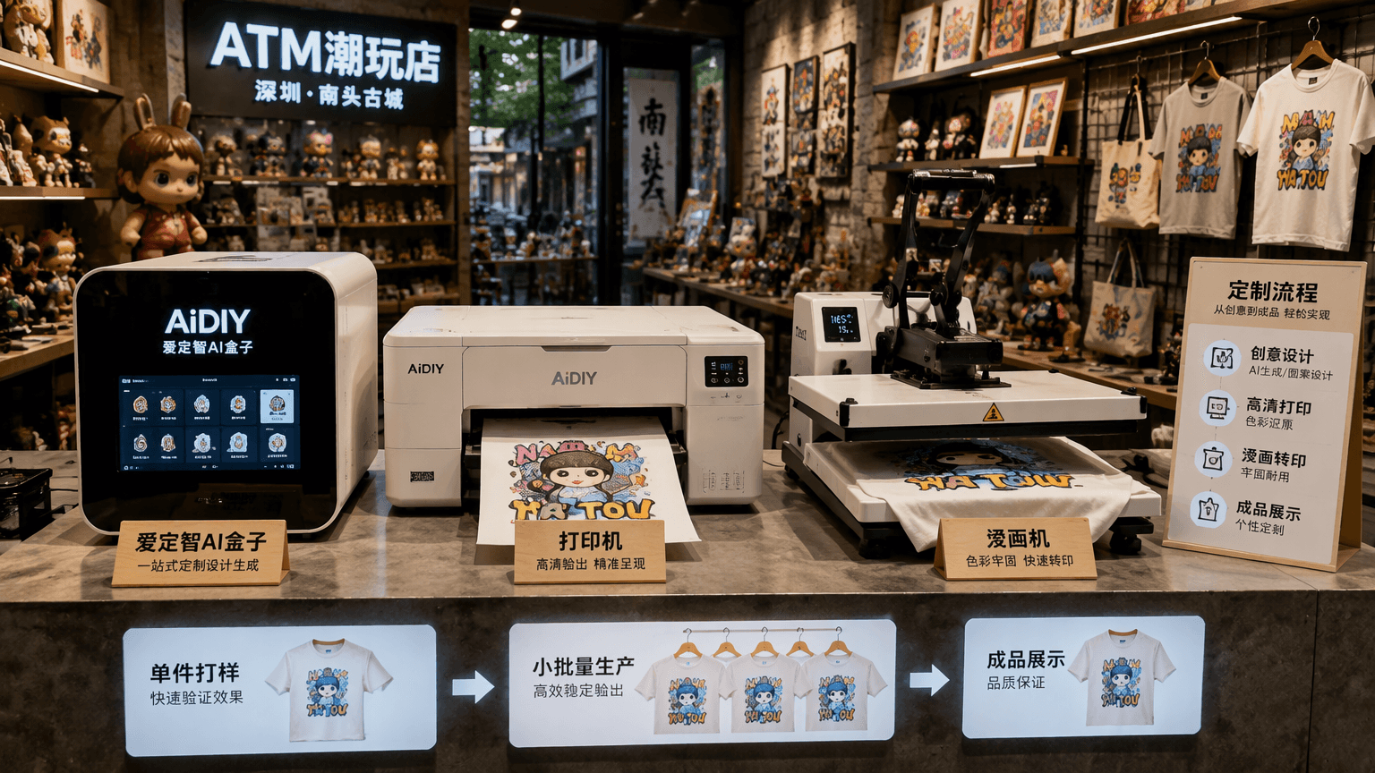 深圳南头古城ATM潮玩店