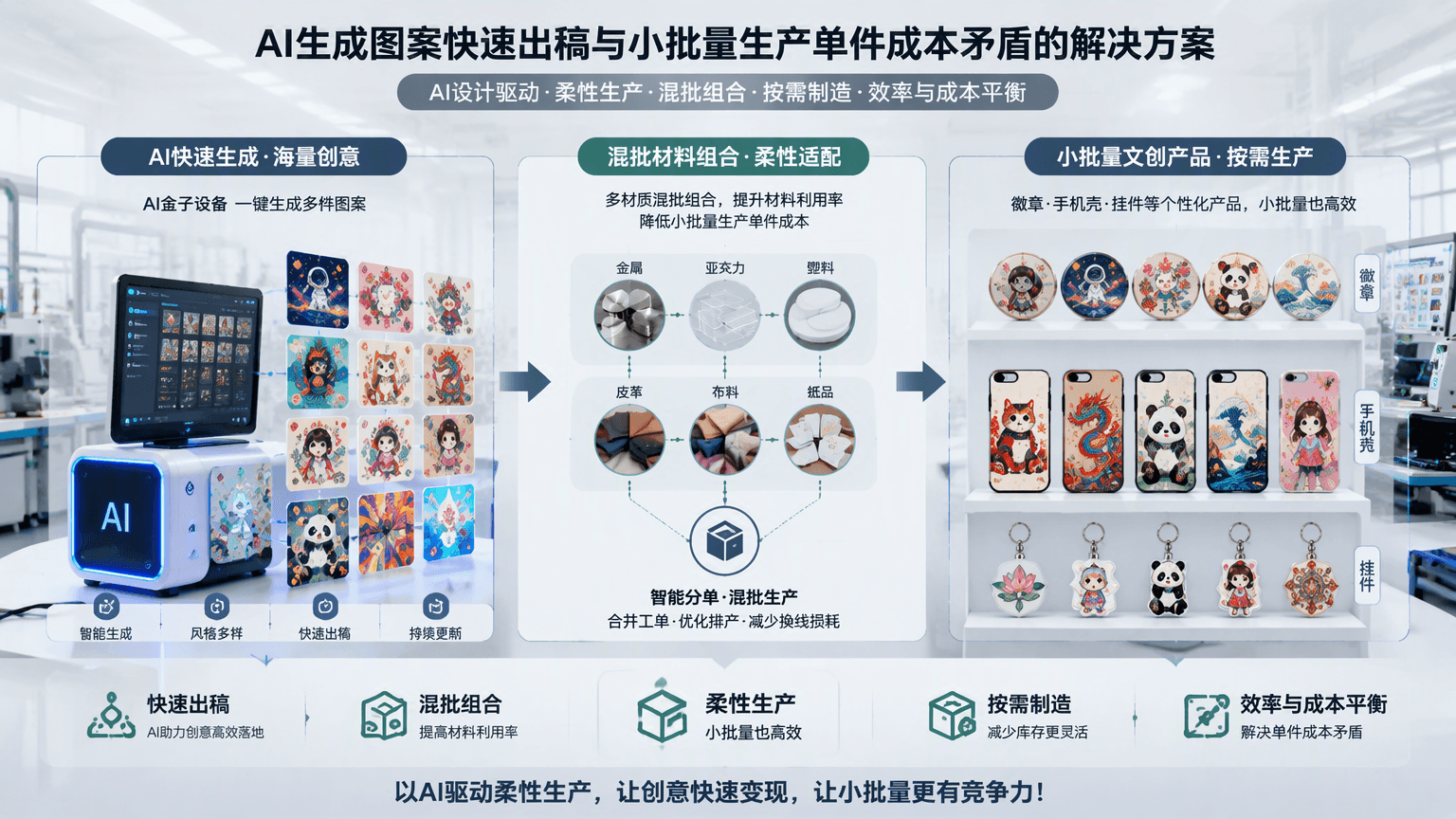 如何化解AI生成图案快速出稿与小批量生产单件成本矛盾？爱定智有方案