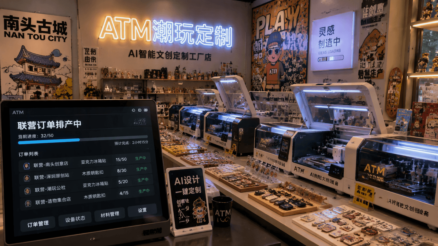 南头古城ATM潮玩店