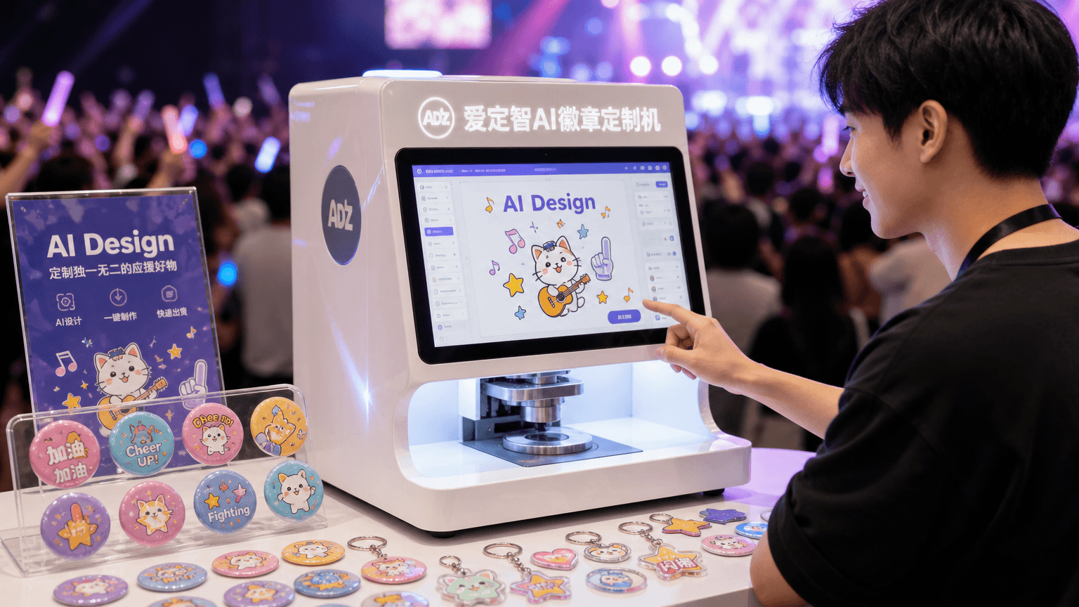 爱定智发布AI文创定制合规提示，助力追星应援摊主规避版权风险