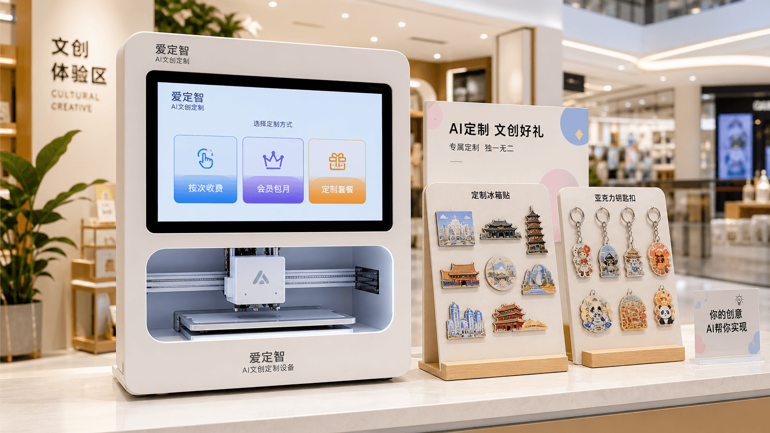 爱定智AI文创定制定价模式怎么设计?按次收费、会员包月与定制套餐对比