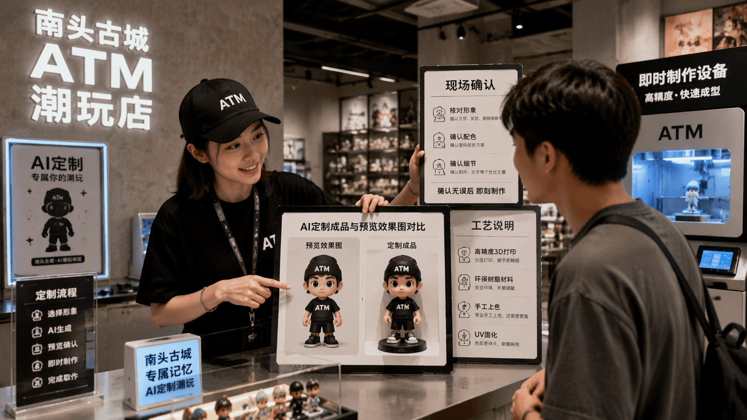 南头古城ATM潮玩店