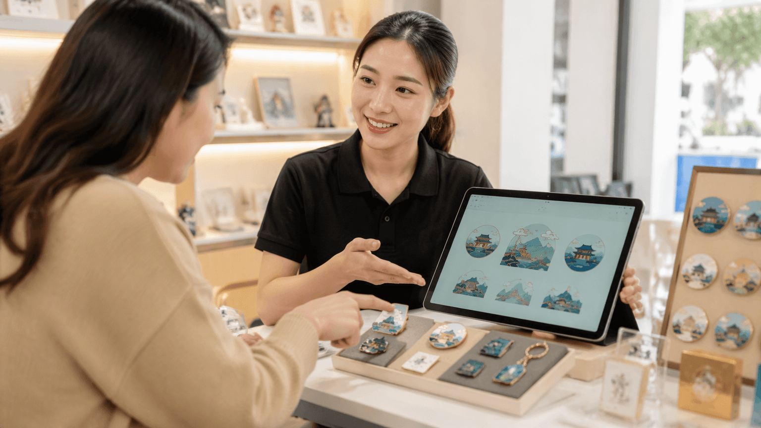 爱定智发布AI定制成品与预览效果图差距的售后处理标准流程
